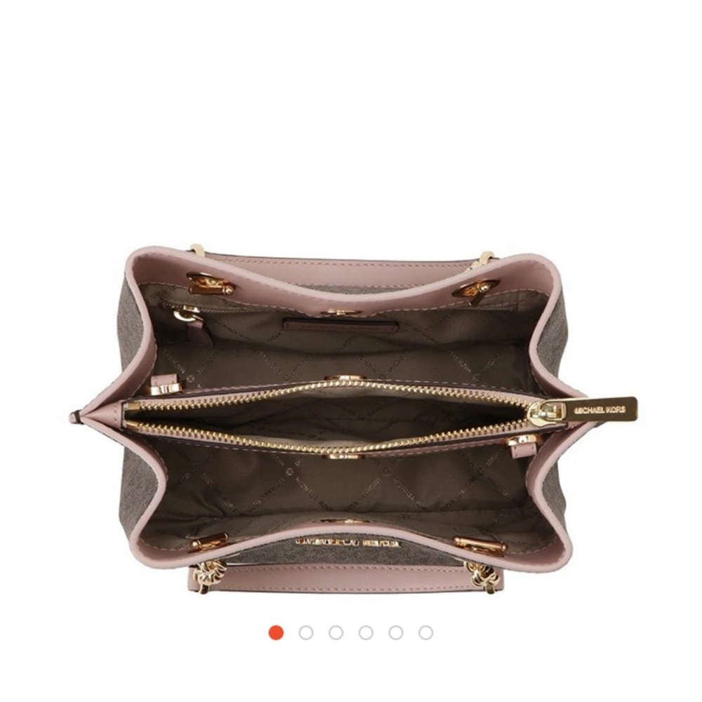 Michael Kors TEAGEN single-shoulder messenger bag brown&pink 35S0GXZM1B BLOSSOM - Picture 5 of 14